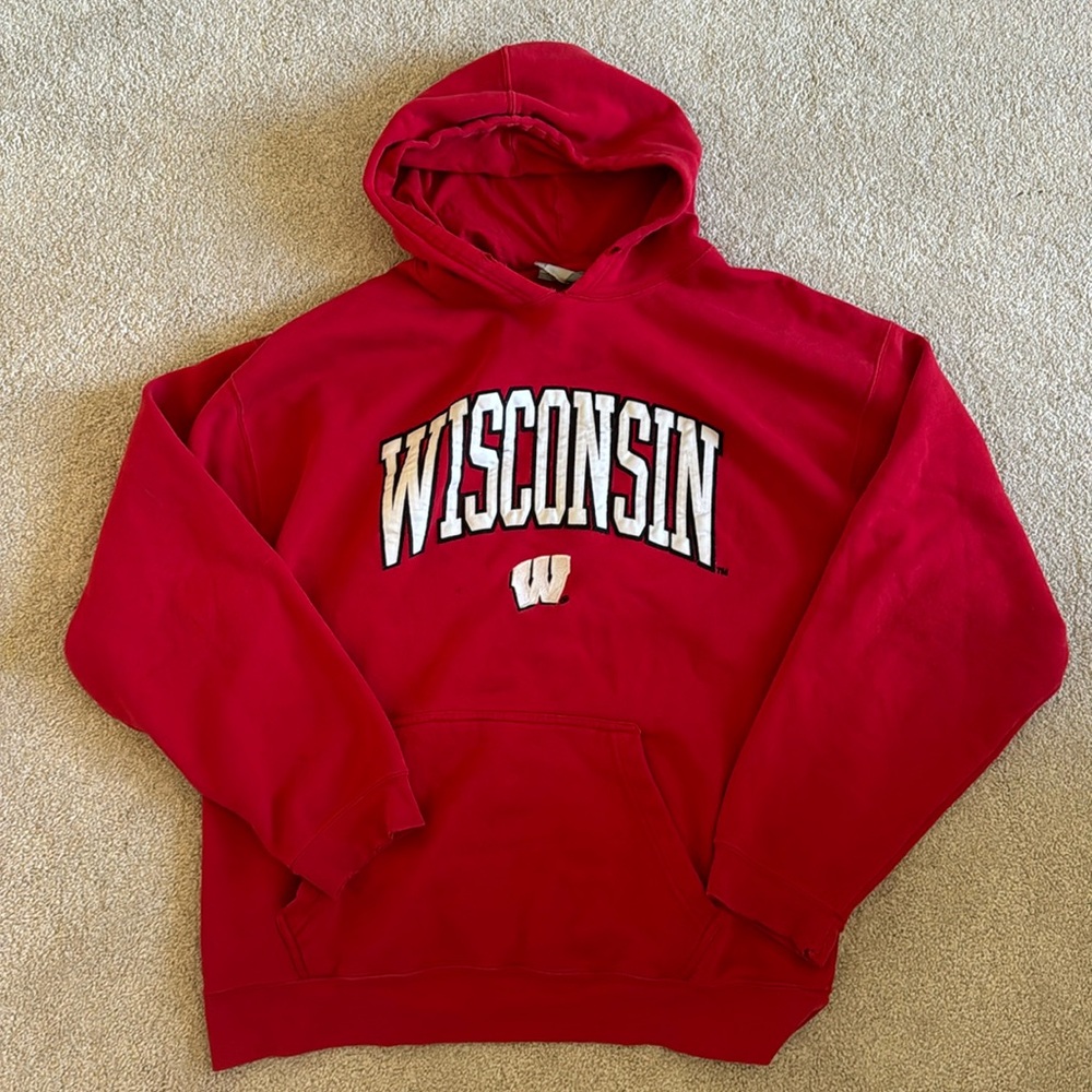 Vintage Wisconsin Hoodie